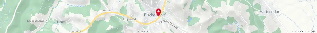 Kartendarstellung des Standorts für Kulmland Apotheke in 8212 Pischelsdorf